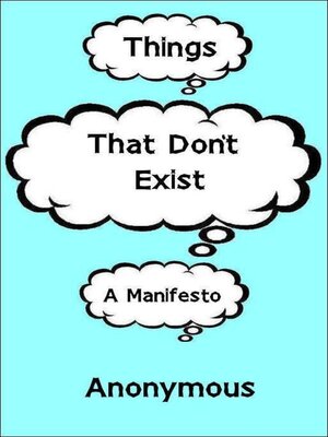 cover image of Things That Don't Exist